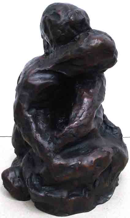 Click to Enlarge: Jamie Boyd, 30-10 Entwined, 23 by 15 cm, Bronze