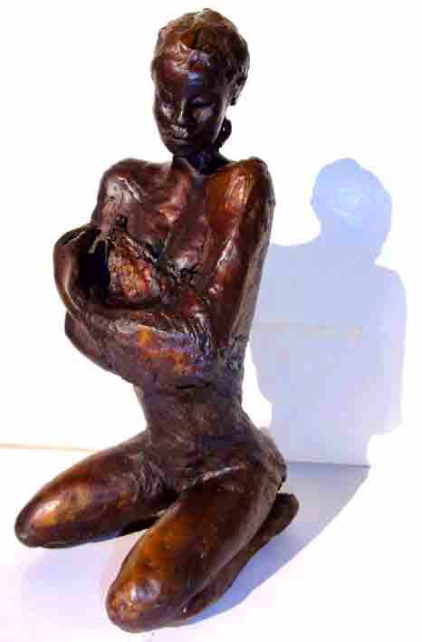 Click to Enlarge: Lenore Boyd, Cradle 7/12, bronze