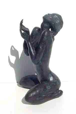 Lenore Boyd, Wingless Angel, Bronze, 30 cm
