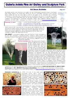   click on the images to open a larger window to read the art-newsletter