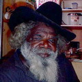 Photo: Ronnie Tjampitjinpa born circa 1943. Ronnie Tjampitjinpa is one of Australias most important living Aboriginal artists amongst the first wave of artists effectively linking ancient stories with modern mediums. Ronnie Tjampitjinpa's work is represented in many public galleries and private collections in Australia, including the Australian National Gallery of Victoria, National Gallery of Australia, all Australian State galleries and outside Australia in many private and public collections.