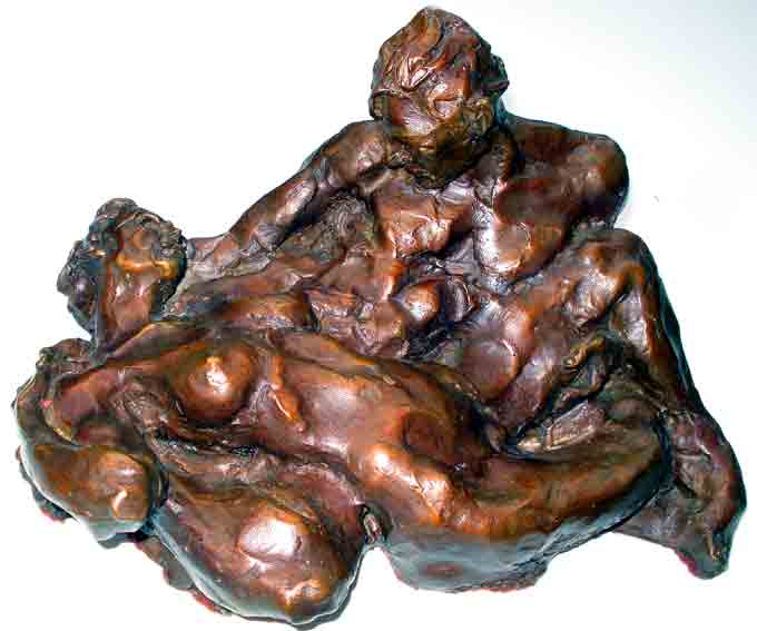 Alan Somerville 'Lovers' Bronze