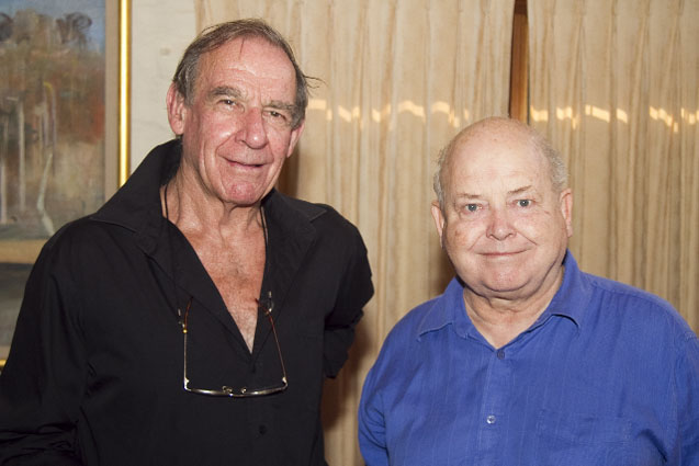 Famous sculptors; Alan Somervile and Robin Holliday