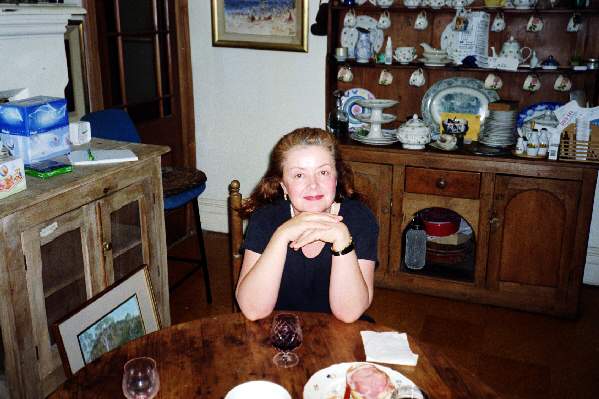 Aniela in David Boyd's house in Sydney,1995