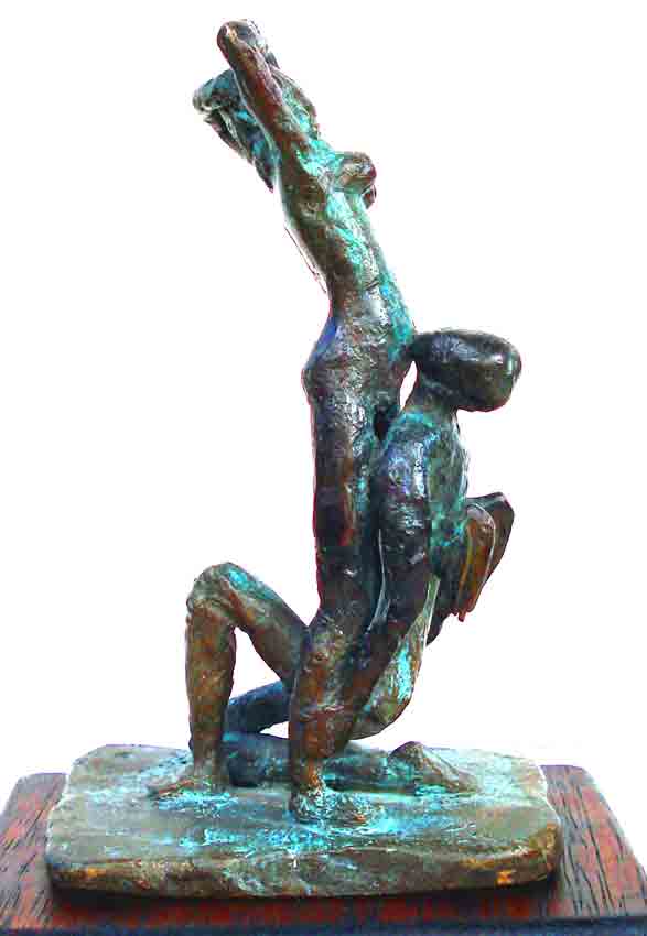 Click to Enlarge: Dino Rogliani, Psyche and Eros 1/1, Bronze 1/1