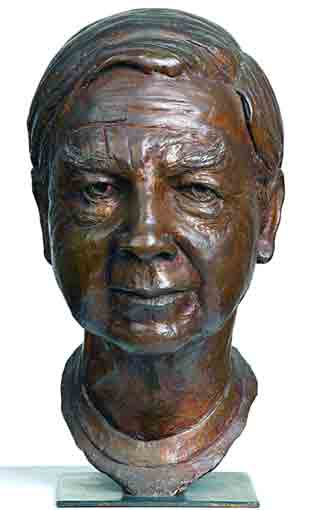 Click to Enlarge: Guy Boyd, Portrait of brother (Arthur Boyd) Bronze, SOLD